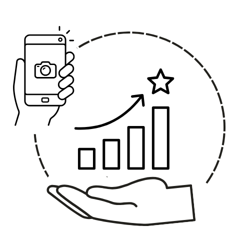 ビジュアルと動線で仕組化